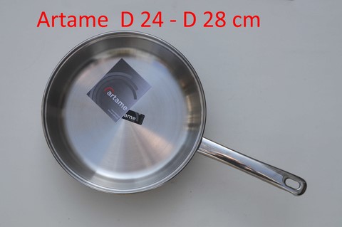 poêle inox artame