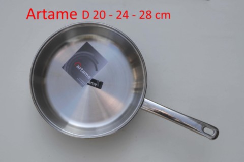poêle inox artame